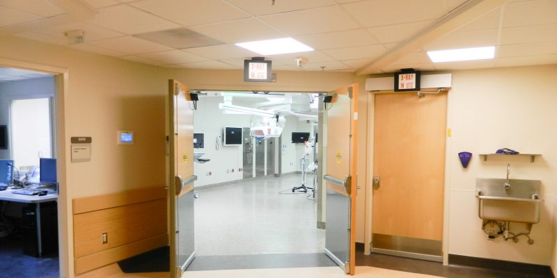 Upstate Operating Room Doors Open